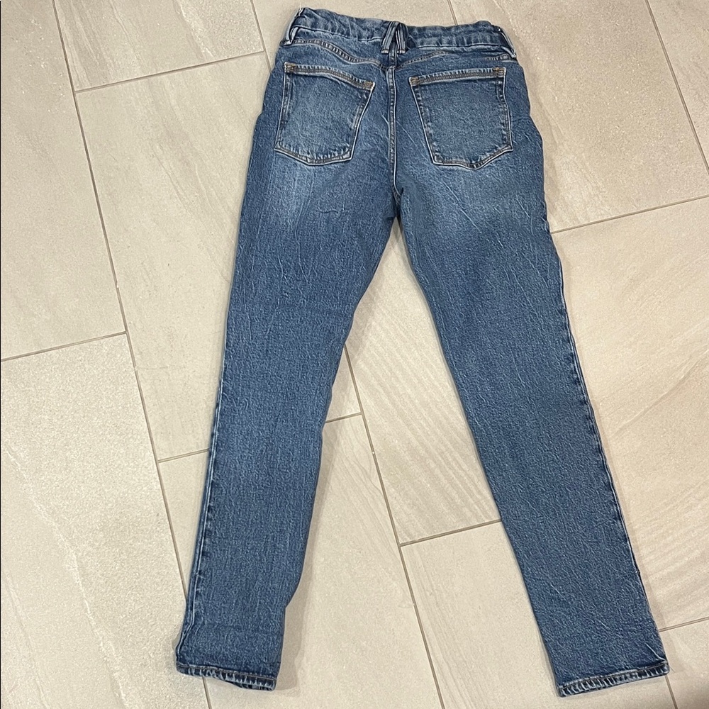 Good American Classic Blue Skinny Jeans